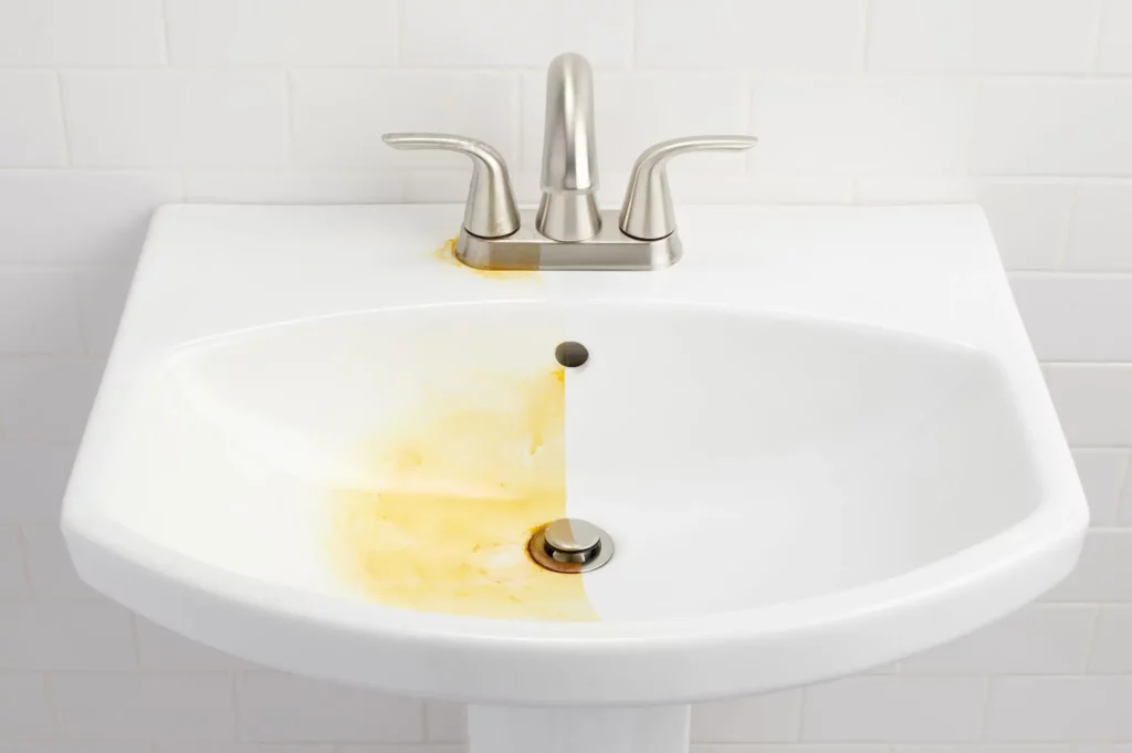 Iron Stains Sink